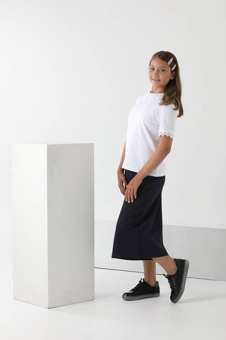 Блузка с коротким рукавом