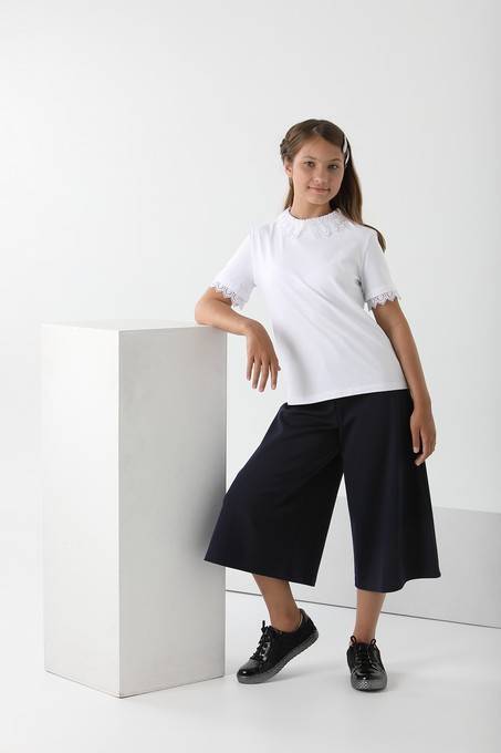 Блузка с коротким рукавом