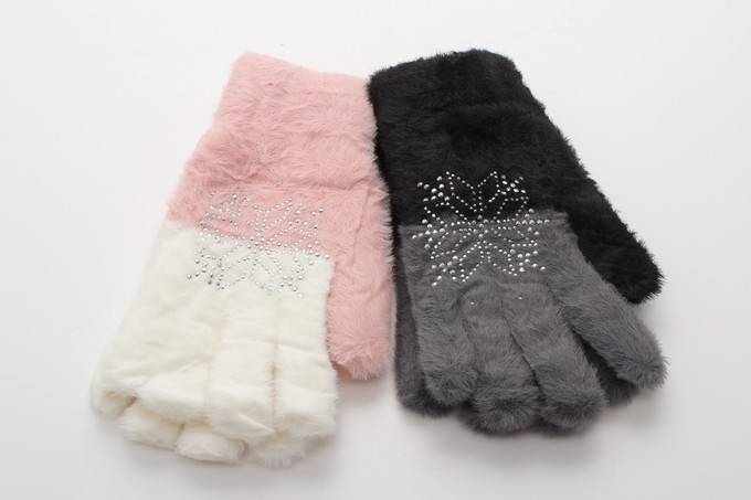 Перчатки двойные