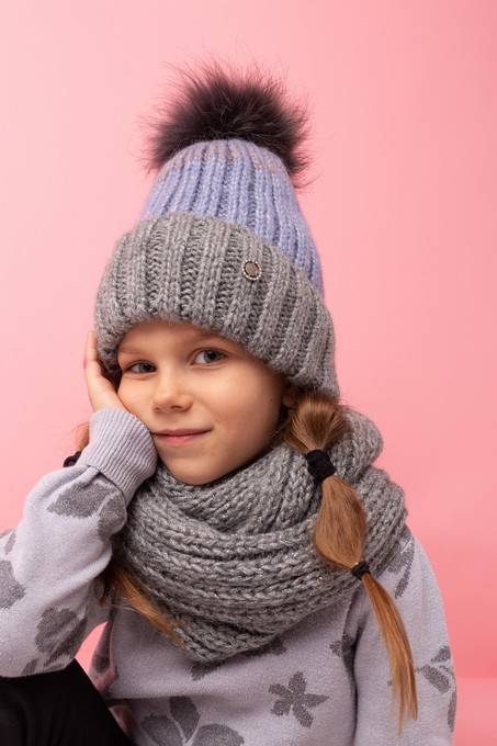 Комплект/з (шапка/снуд)