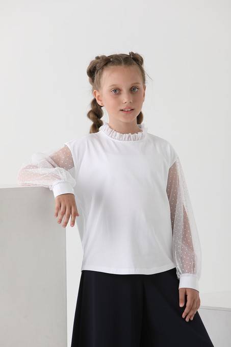 Блузка с длинным рукавом