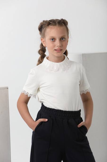 Блузка с коротким рукавом