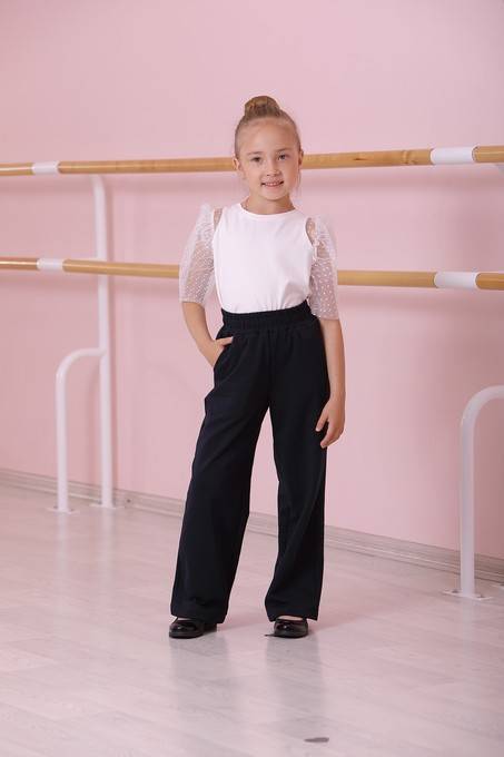 Блузка с коротким рукавом