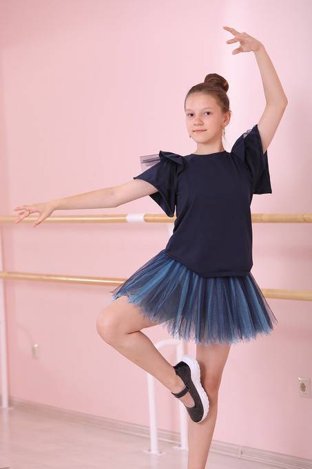 Блузка с коротким рукавом