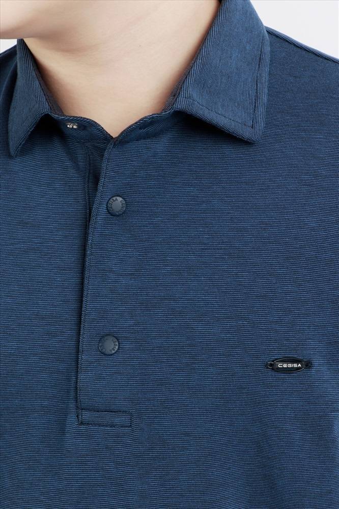 Поло с длинным рукавом