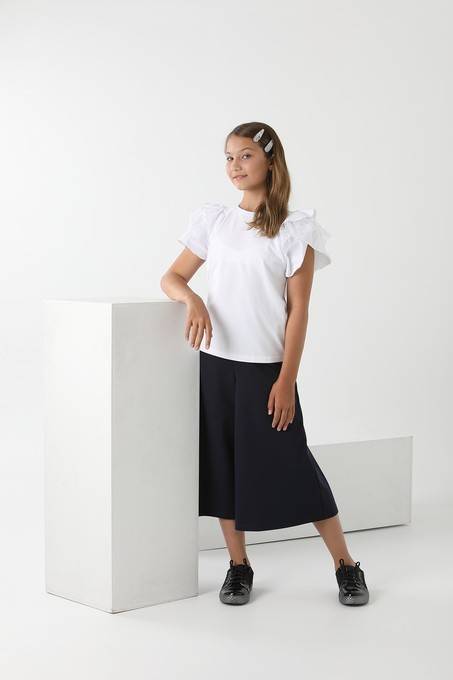 Блузка с коротким рукавом