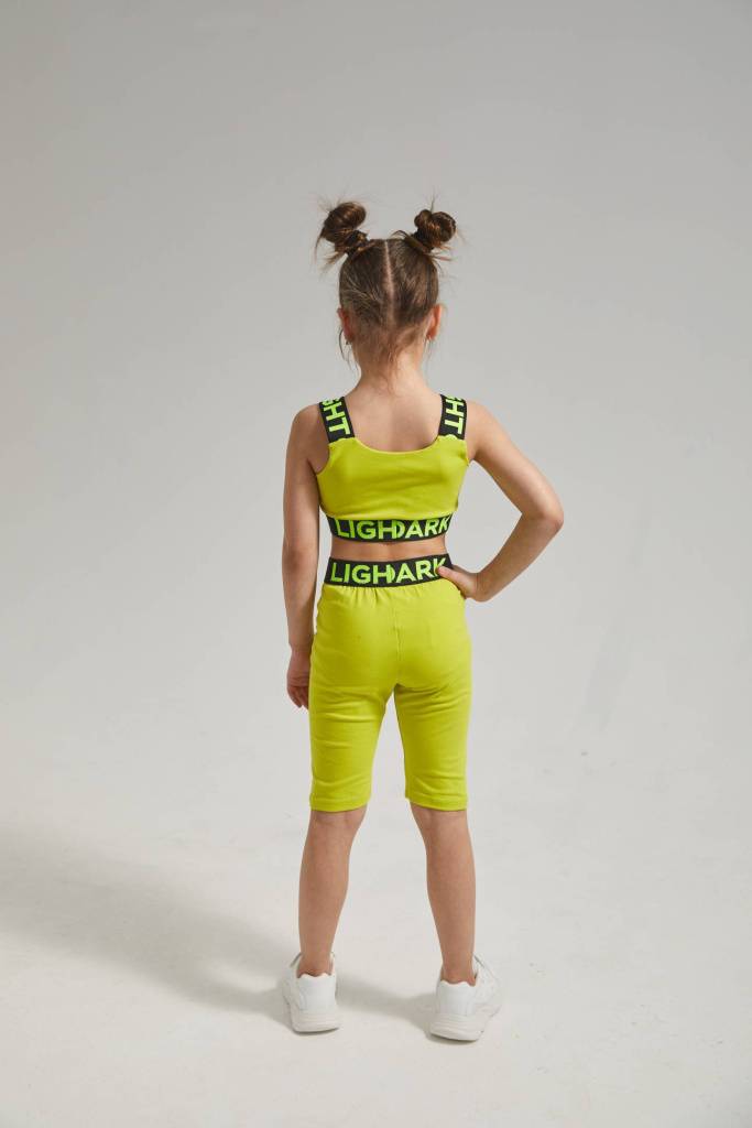 Костюм (топ/велосипедки)