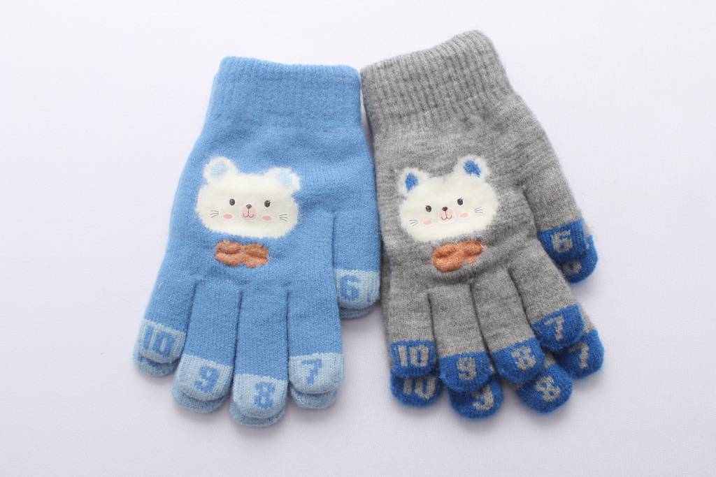 Перчатки двойные