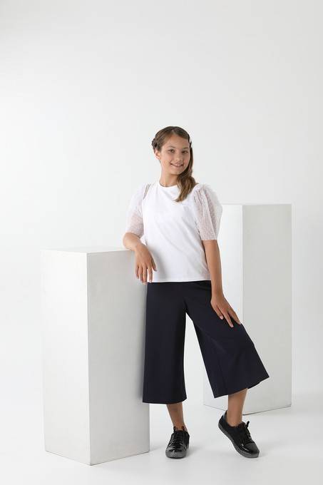 Блузка с коротким рукавом