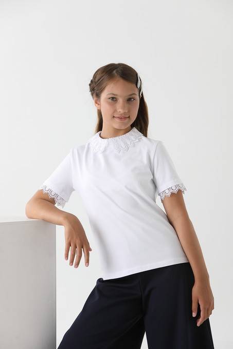 Блузка с коротким рукавом