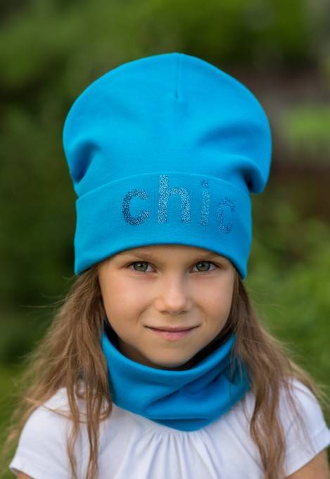 Комплект/т (шапка отворот/снуд)