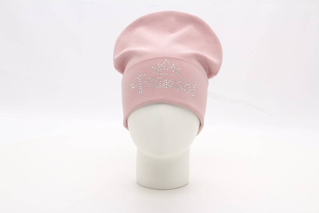 Шапка с отворотом трикотажная