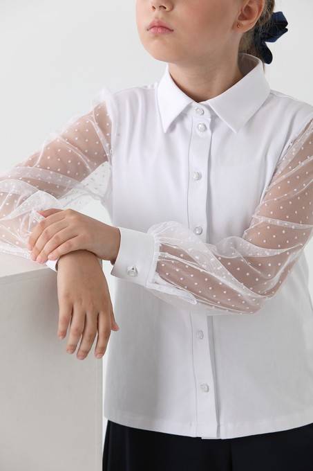 Блузка с длинным рукавом