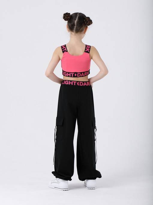 Костюм (топ/велосипедки)