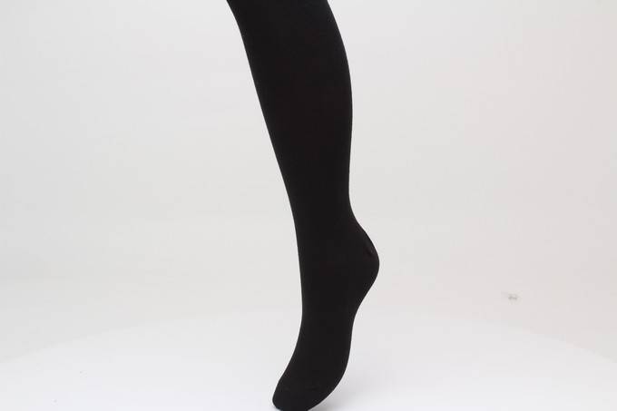 Колготки однотонные