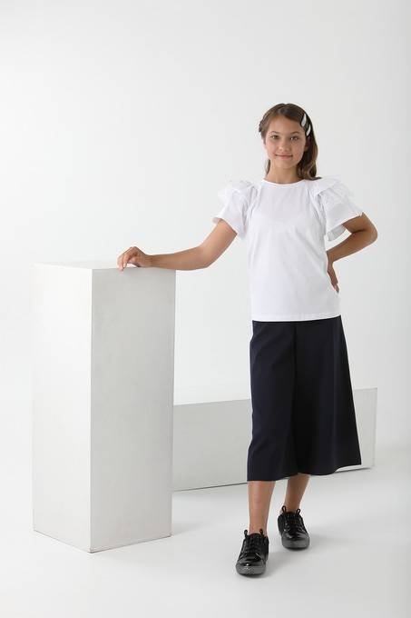 Блузка с коротким рукавом