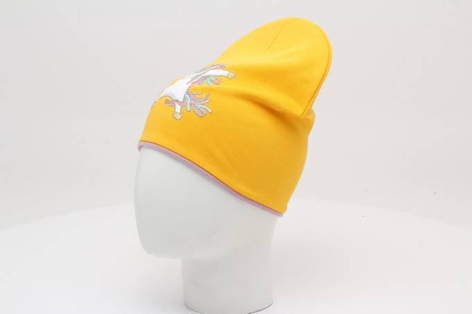 Шапка трикотажная 2-хцветная