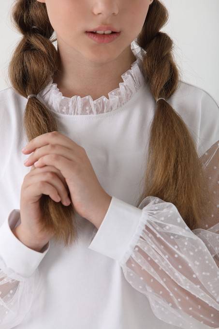 Блузка с длинным рукавом