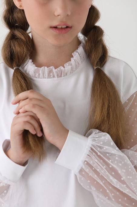 Блузка с длинным рукавом