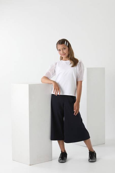 Блузка с коротким рукавом