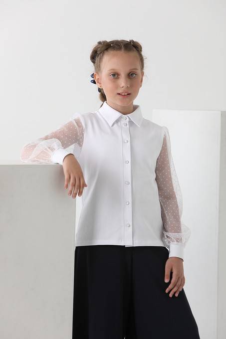 Блузка с длинным рукавом