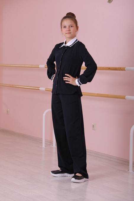 Блузка с длинным рукавом