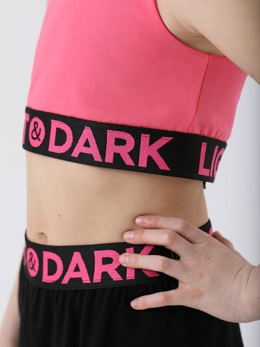 Костюм (топ/велосипедки)