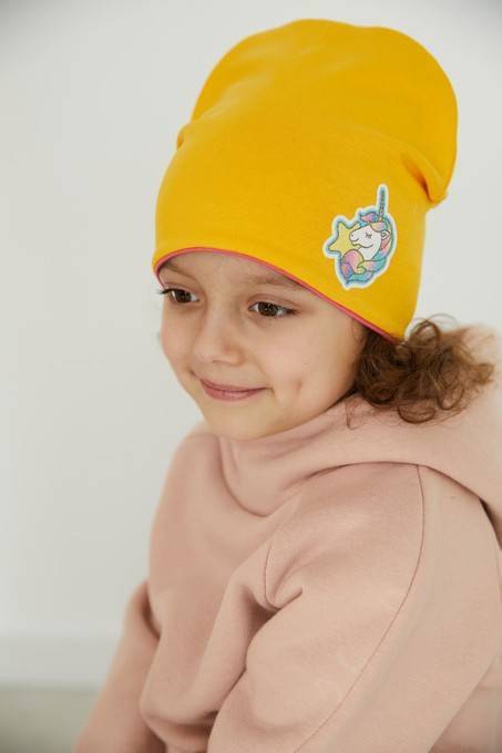 Шапка трикотажная 2-хцветная